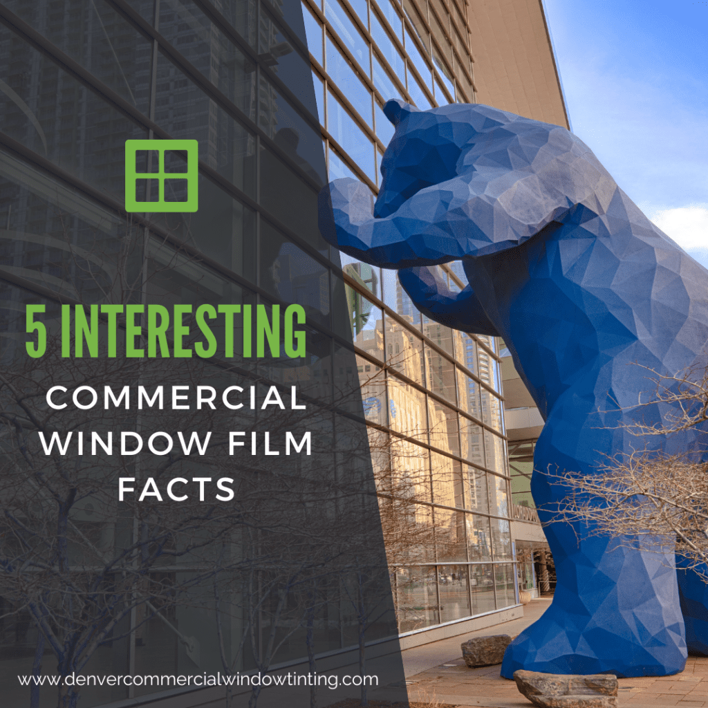 5 commercial window film facts