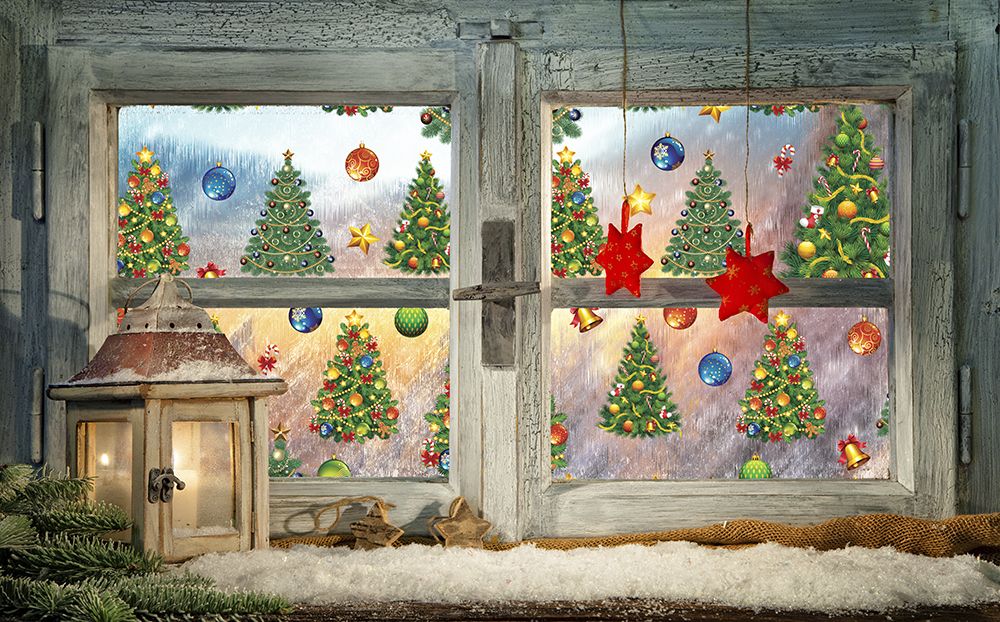 holiday decorative window film denver